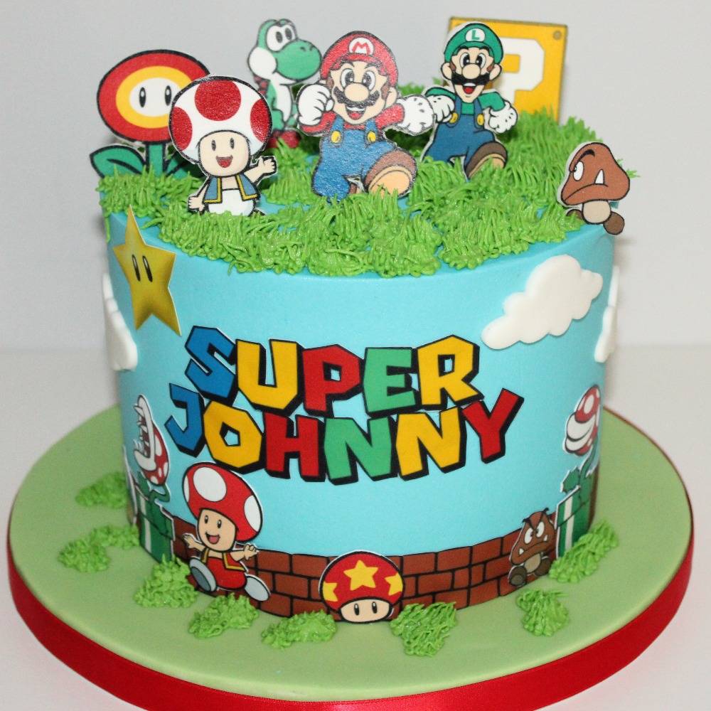 Super Mario Cake