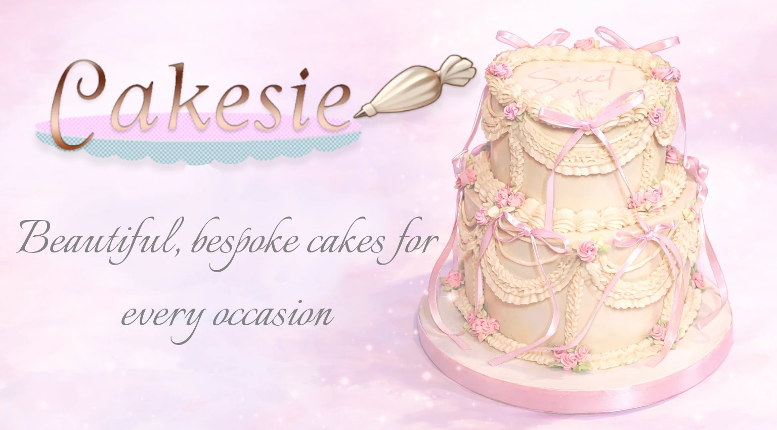 Cakesie celebration cake display